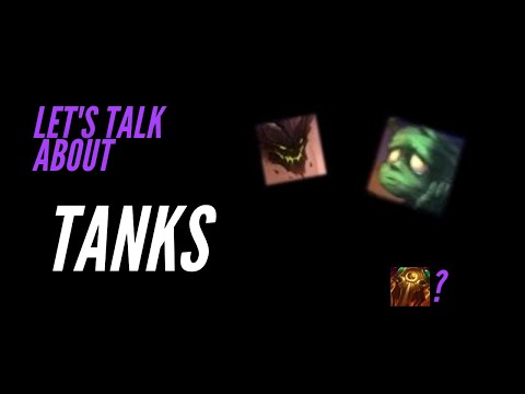 Let's talk about tanks