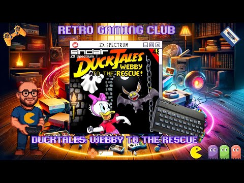 DuckTales: Webby to the Rescue | ZX Spectrum | Review & Gameplay | Classic Disney Retro Fun!