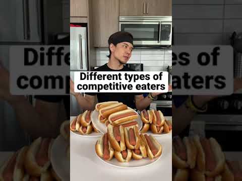 The Types of Competitive Eaters