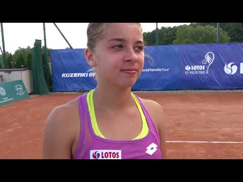 Maja Chwalińska zwycięża w turnieju Kozerki Open 2019