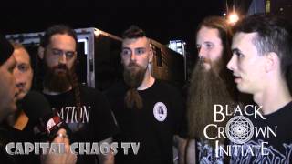 BLACK CROWN INTIATE (Interview) 07/07/14 @ Oakland Metro on CAPITAL CHAOS TV