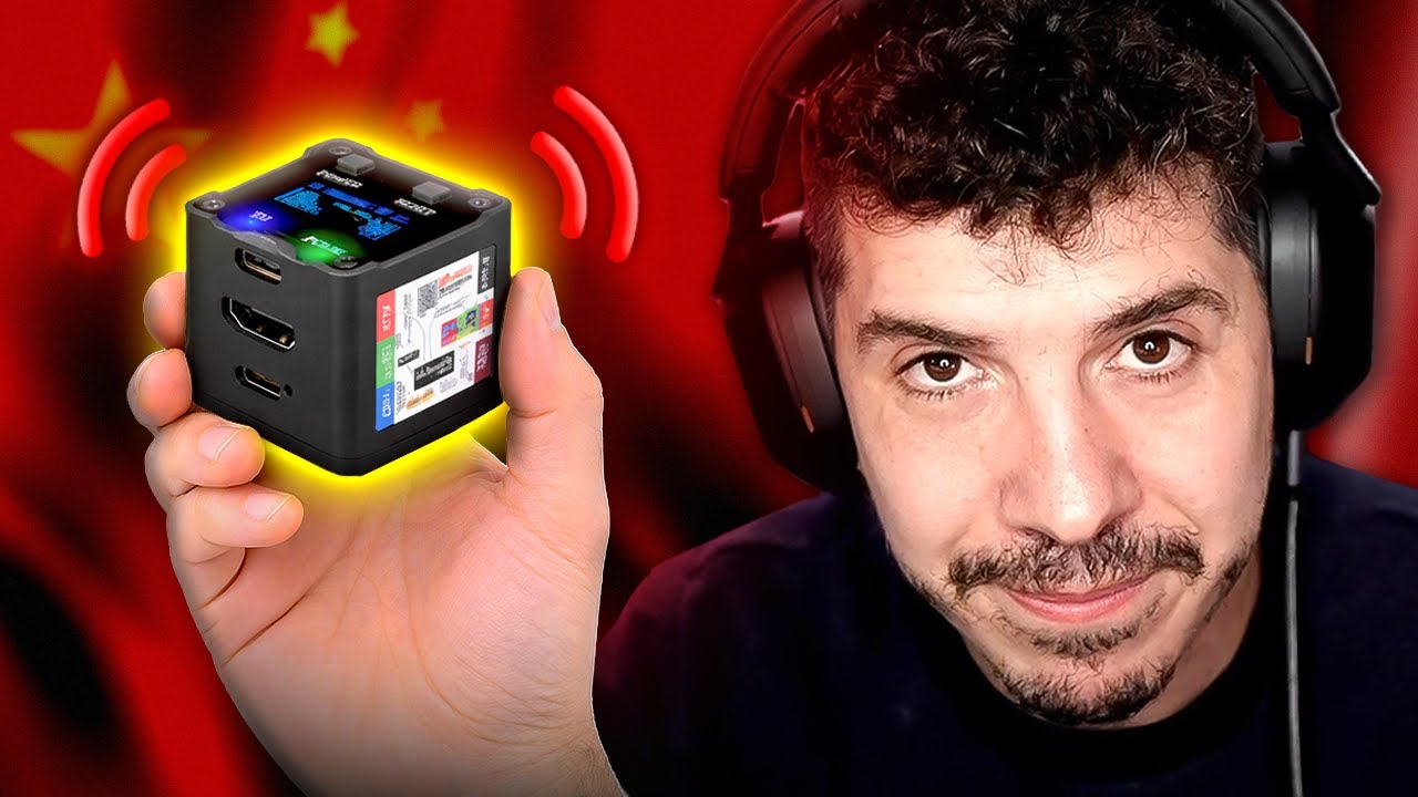 Micrófono oculto en un KVM Chino