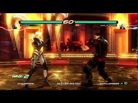 Tekken 6 Nina vs Asuka, King, & Kazuya #2 5/19