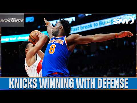 Knicks win with balance and defense in Toronto | SportsNite