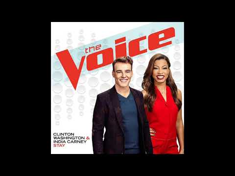 Clinton Washington & India Carney | Stay | Studio Version | The Voice 8