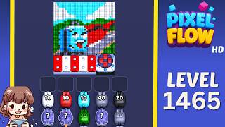 Pixel Flow Level 1465 Solution Walkthrough