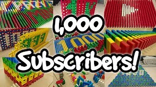 1,000 Subscribers Special! - Over 10,000 Dominoes! - !ספיישל 1,000 סאבים