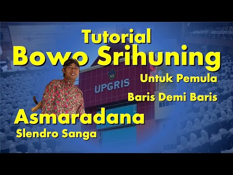BOWO SRIHUNING, THE PORTRAIT OF ASMARADANA SLENDRO SANGA