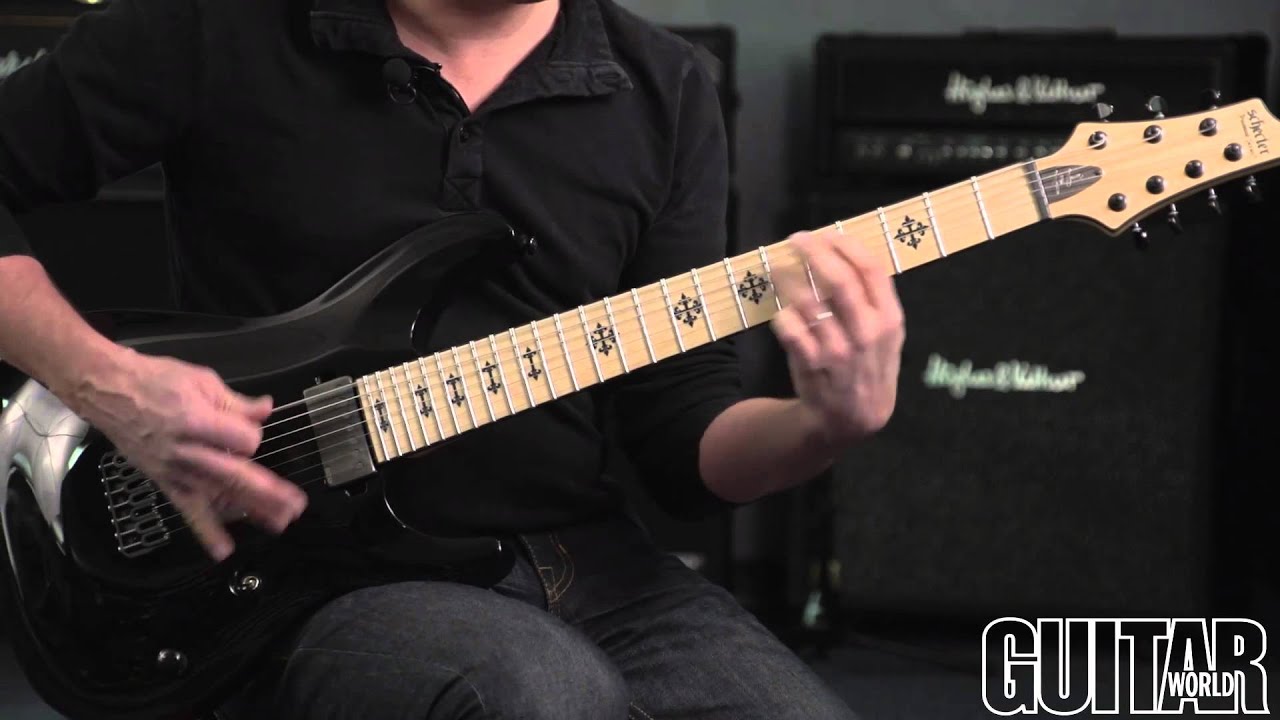 Schecter Guitars Jeff Loomis JL-7 Signature Guitar - YouTube