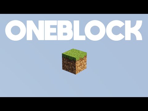 Minecraft How to Join and Play the Oneblock Server 1.18