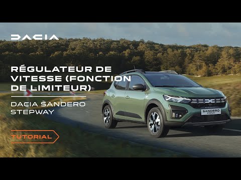 Sandero et Sandero Stepway – Limiteur de vitesse