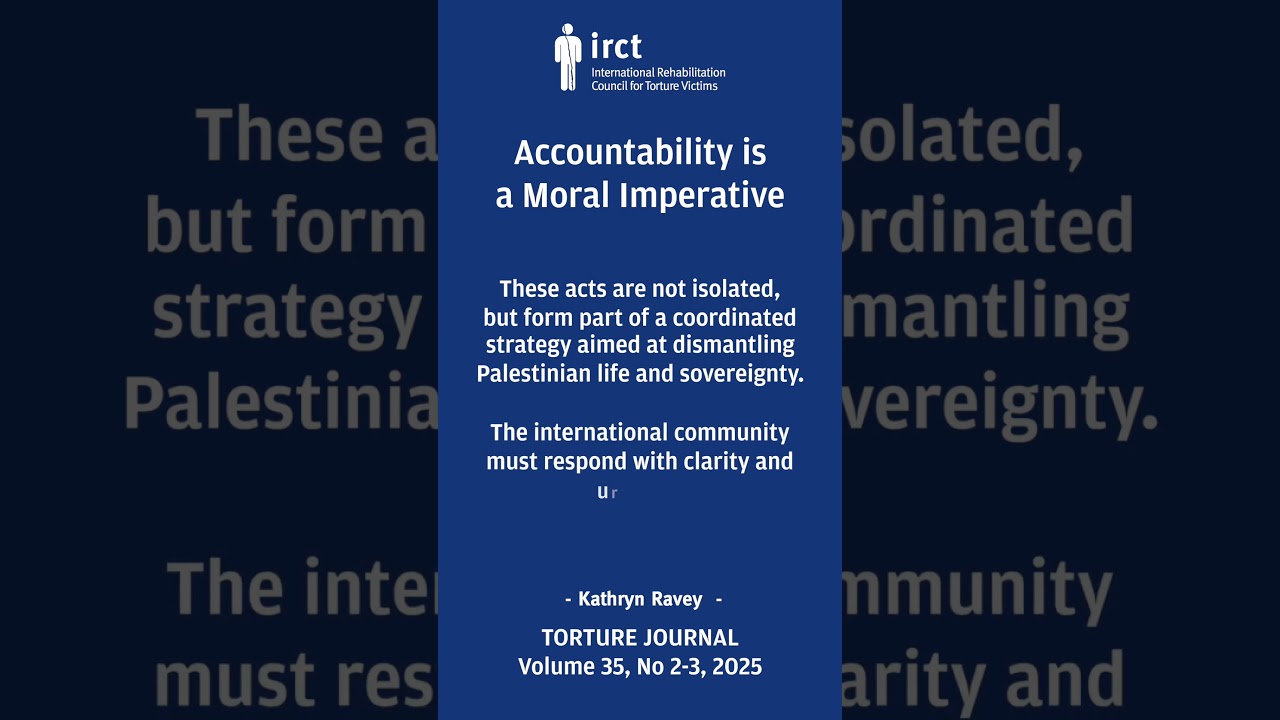 #israel : Accountability as a Moral Imperative