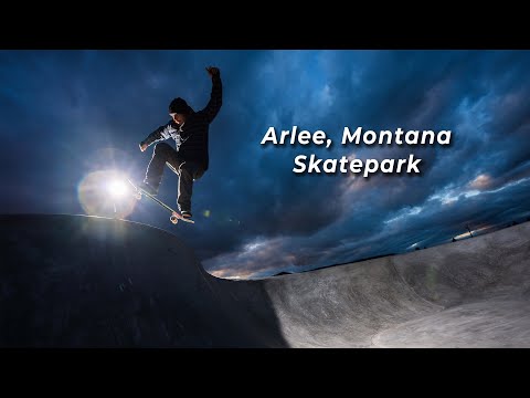 Skating Arlee Montana Skate Park