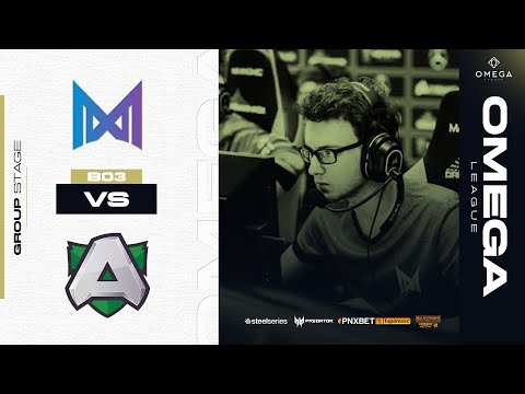 Alliance vs Nigma Game 1 (BO3) | OMEGA League EU Immortal Division