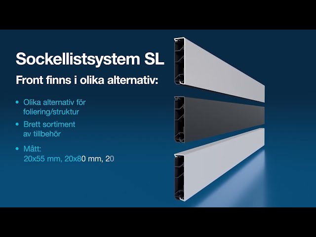 hager Ändstycke sl20055 svart