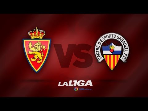 Todos los goles de Real Zaragoza (2-2) CE Sabadell - HD