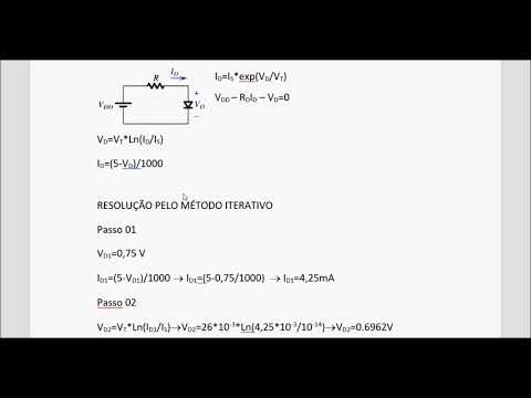 Modelo Exponencial de Diodo - Parte A:  Método Iterativo