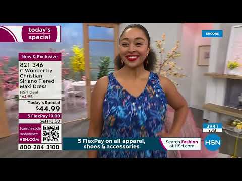 HSN | C. Wonder Christian Siriano Fashions Premiere 03.30.2023 - 05 AM