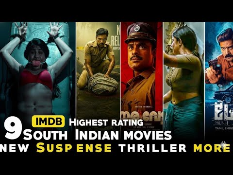 Top 10 Hidden South Indian Suspense Thriller Movies | Psycho Killer, Mystery Crime | Hindi Explained