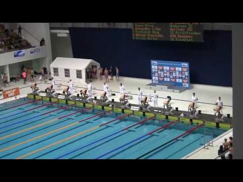 DJM Schwimmen 2016: 50m Schmett. (m) - Jahrgangsfinale 1998