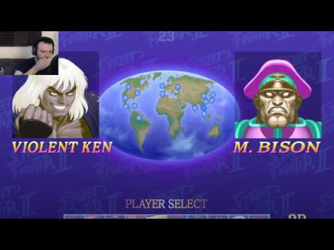 Ultra Street Fighter 2 Pro Controller Online MP pt37 - Bison vs. V.Ken