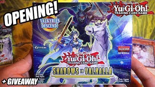 Yu-Gi-Oh! THE BEST! SHADOWS IN VALHALLA TCG BOOSTER BOX OPENING! INSANE REPRINTS + GIVEAWAY 2018 WTF