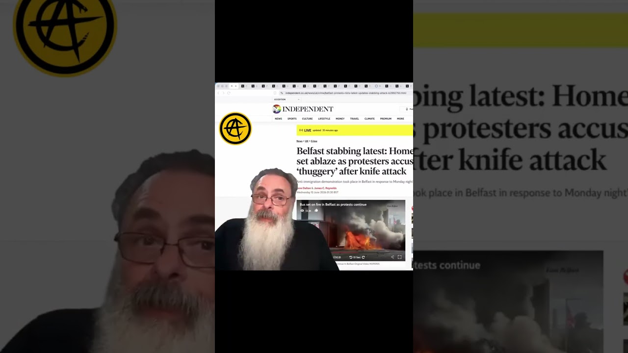 BELFAST explode em CHAMAS após CRIME ABSURDO de IMIGRANTE contra IRLANDÊS