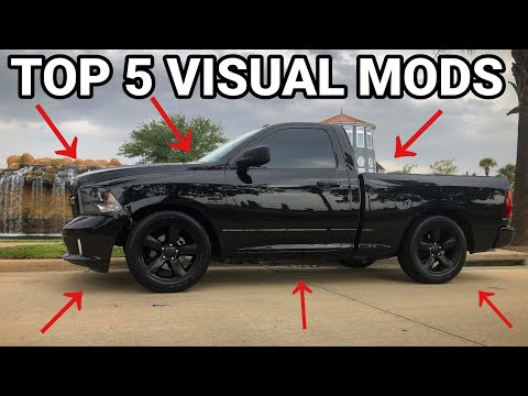 5 BEST VISUAL MODS for the Ram 1500!!