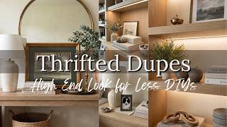 4 High End Home Decor Dupes You Can Thrift This Weekend | DIY Look for Less