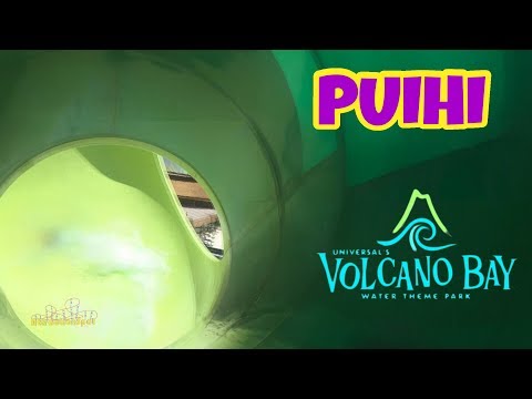 Puihi Round Raft Slide 60 FPS (HD POV) Universals Volcano Bay Water Theme Park
