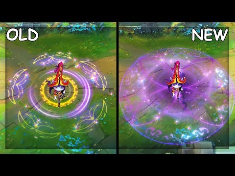 All Lulu Skins OLD and NEW Visual Effects VFX Update 2019 (League of Legends)