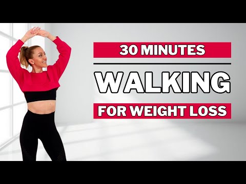 🔥30 MIN WALKING EXERCISE FOR WEIGHT LOSS🔥Intense Full Body Fat Burn at Home🔥NO JUMPING🔥KNEE FRIENDLY