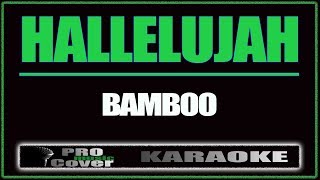 Hallelujah - BAMBOO (KARAOKE)