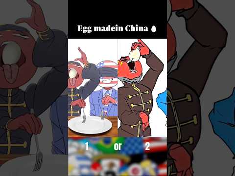 Egg made in China 🇨🇳 #countryhumans #fpyシ