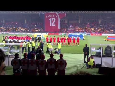 Armenia - Czech Republic 0-3, 26 MAR 2013 National Anthems HD