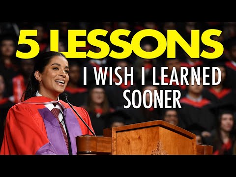 5 Lessons I Wish I Learned Sooner | Lilly Singh York University Convocation Speech