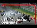 Five Epic F1 Season Openers