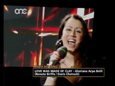 Gloriana Arpa Belli - Love Was Made Of Clay (Malta Hit 2009)
