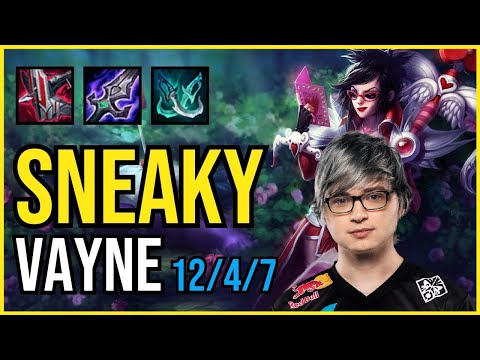 SNEAKY - VAYNE vs XAYAH ADC - NA Grandmaster - Patch 11.3