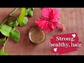 Magical Hibiscus Hair Mask For Dandruff Strong Healthy Hair In One Use