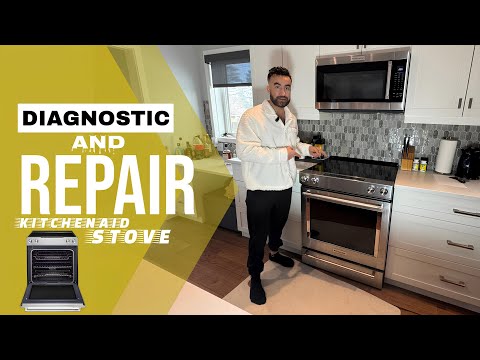 How to Fix KitchenAid Stove Not Heating Properly | stove Heating Issue | W10289097 | YKSEG700ESS