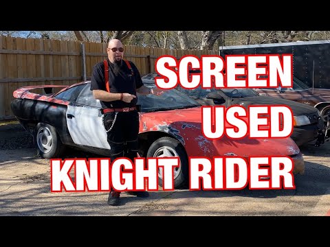 Abandoned Movie Car for 10 years, will it start? Screen Used Knight Rider 2000 car!