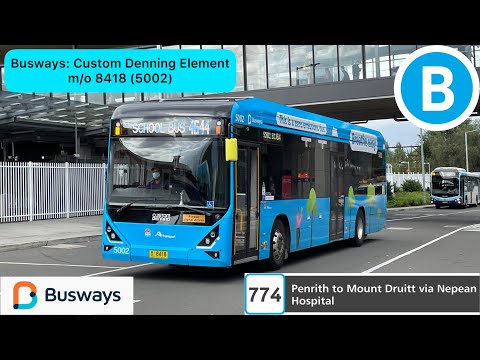 Busways: Custom Denning Element (Electric), m/o 8418 (5002)