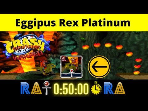 Crash Bandicoot 3: Warped (PS1) (Retro Achievements) - Eggipus Rex Platinum (29/04/21)