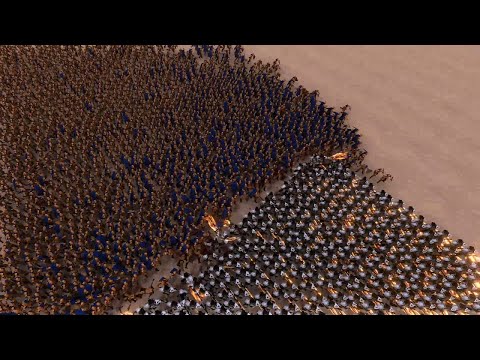 1000 Soul Tyrants    vs  3000 Golden Knights | Ultimate Epic Battle Simulator |
