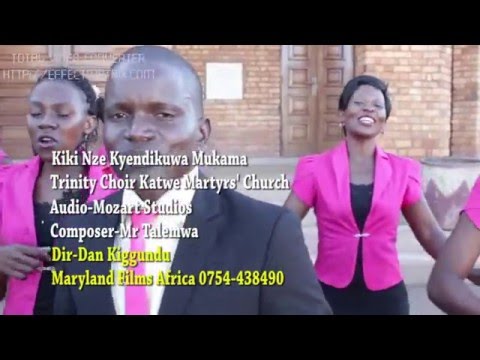 Kiki nze kyendikuwa Mukama By Trinity Choir 7am Service Martyrs' church Katwe