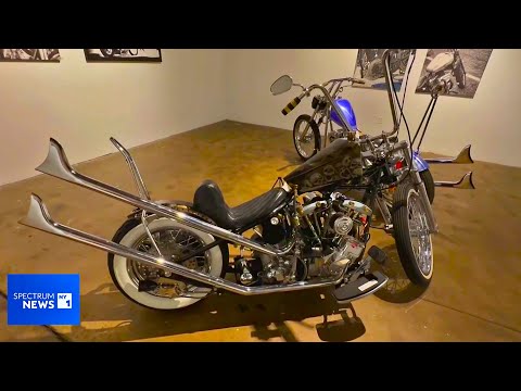 "In Motion - Art of the Motorcycle" on NY1 News with Roger Clark