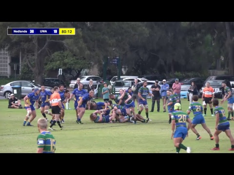 2017 Pindan Premier Grade Round 7 - Nedlands v UWA