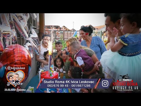 1.RODJENDAN //TRAJCE// 30.08.2020 - STUDIO ROMA 4K IVICA LESKOVAC