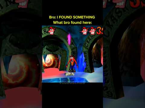 Crash Bandicoot 2 has so many good secrets #crashbandicoot